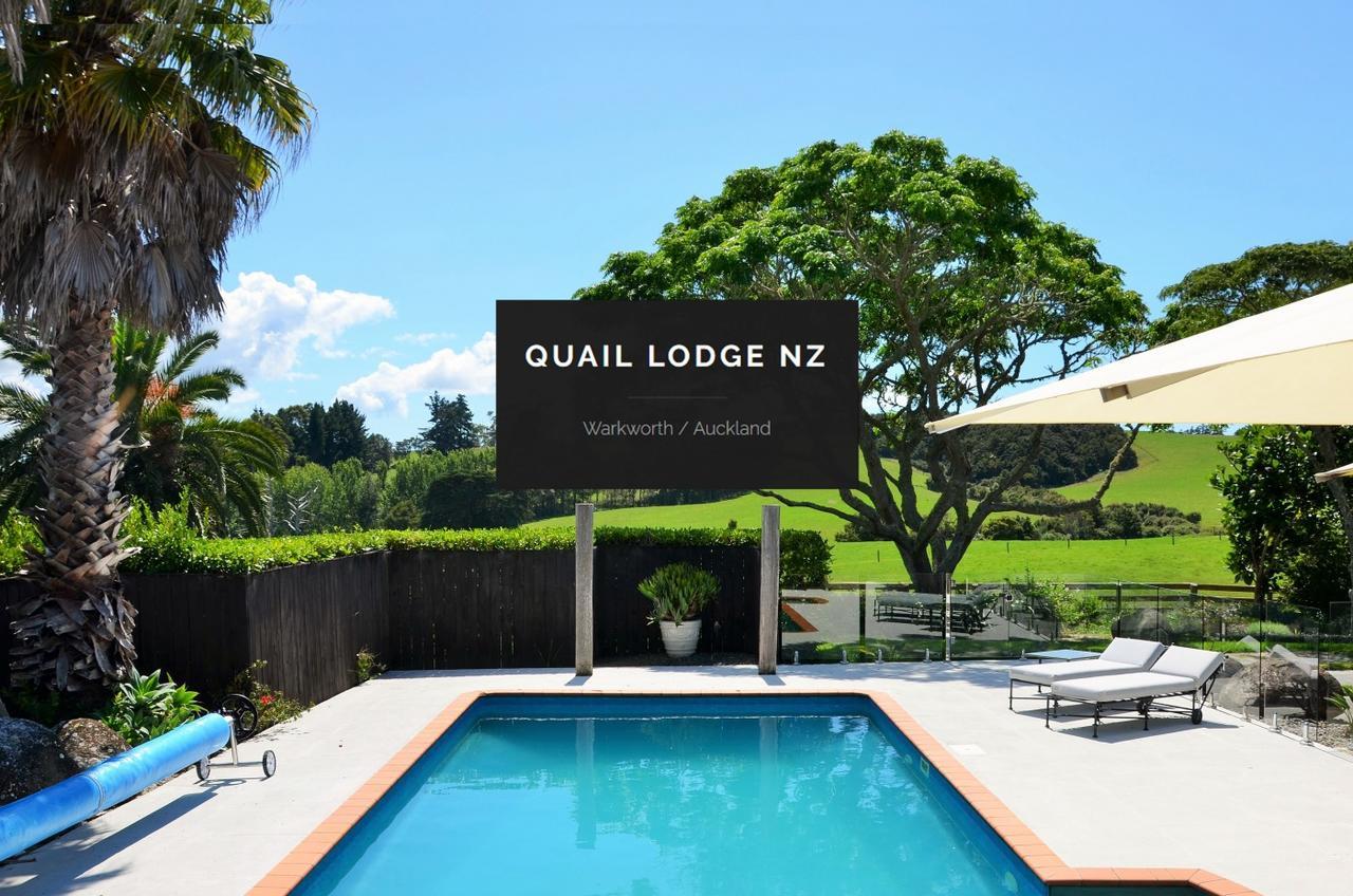 Quail Lodge Nz Snells Beach Zewnętrze zdjęcie